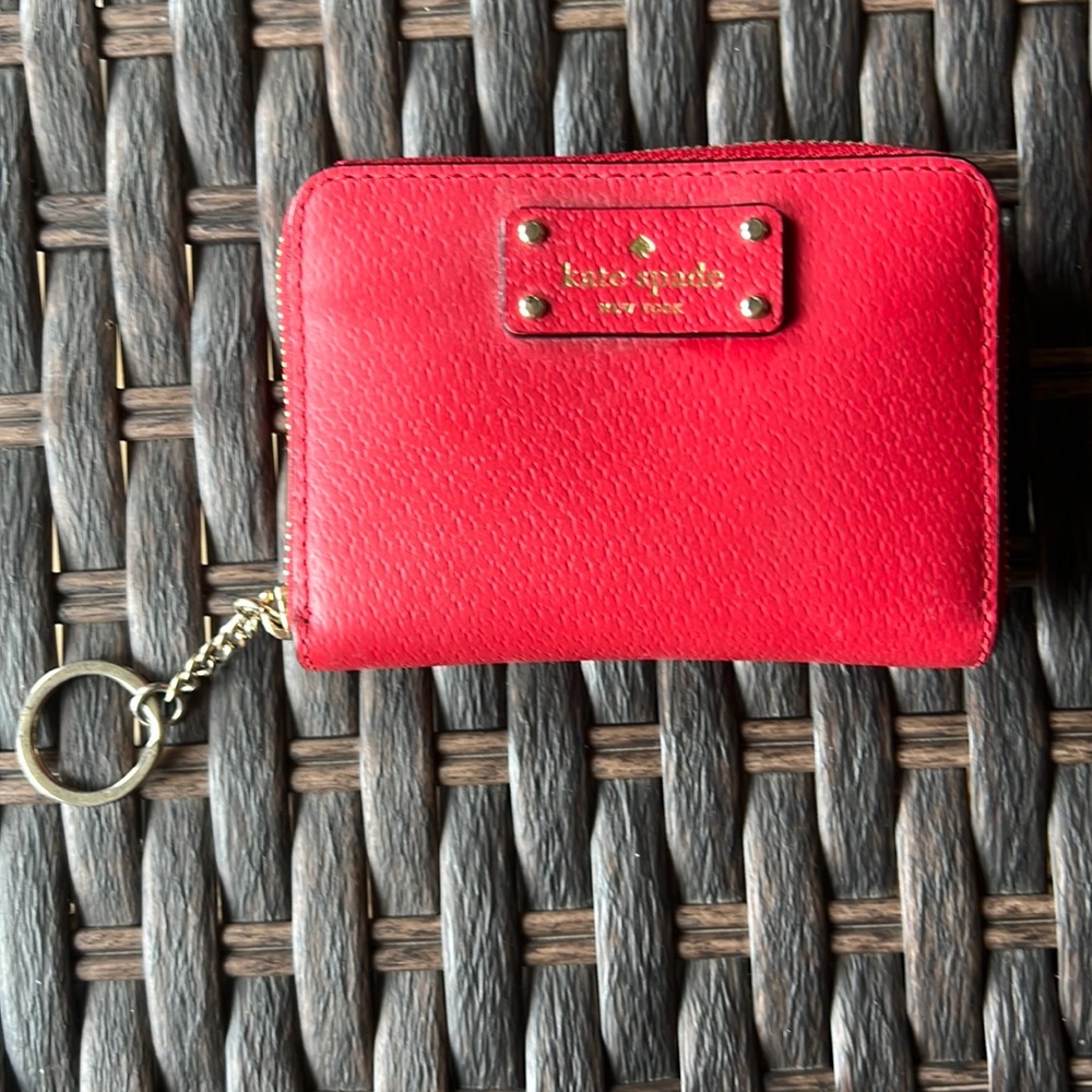 Kate spade key chain wallet